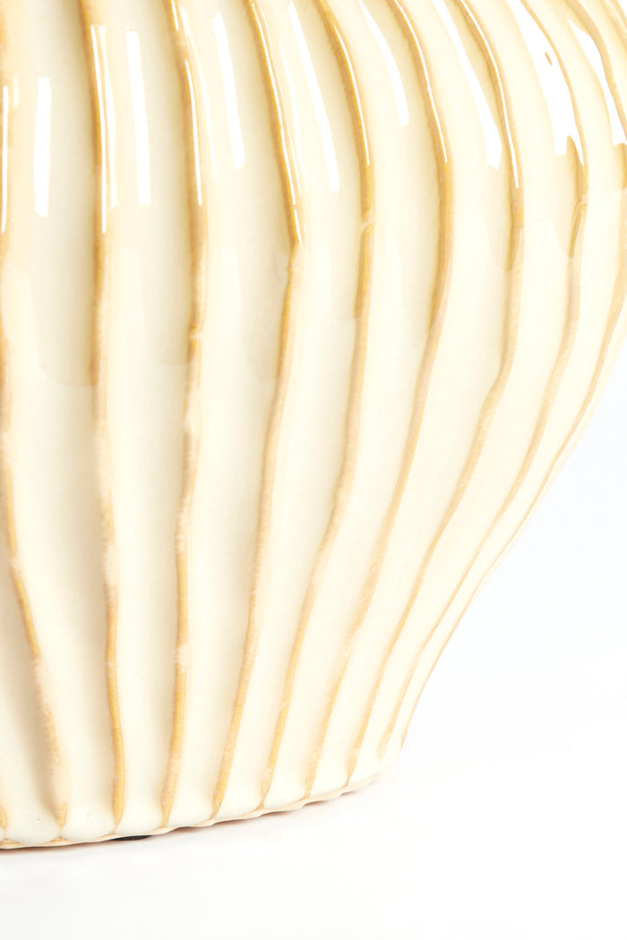 Light & Living - Vaas LORITO - 30x16x25 cm - Bruin