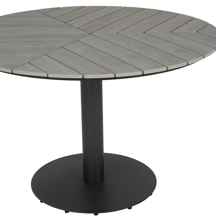 Lisomme Bente ronde tuintafel grijs - Ø 113 cm