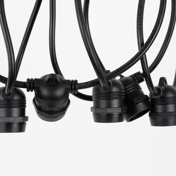 KS Verlichting Party 20 Lichtsnoer Helder Wit Incl. kunststof LED's