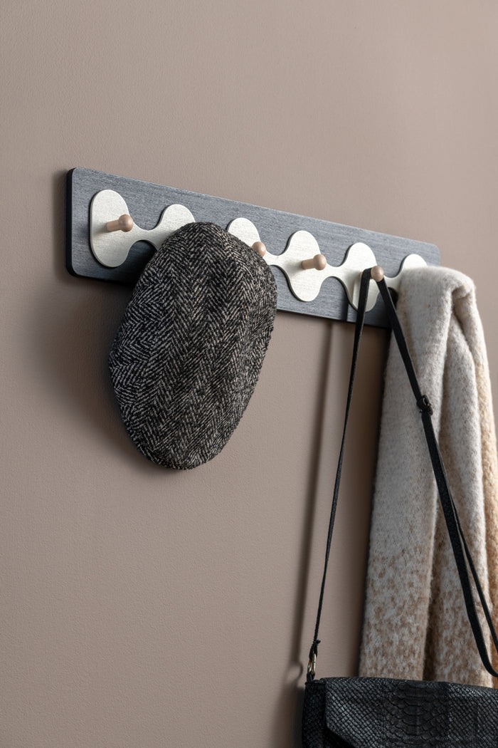 Present Time - Coatrack Rizar Large - Zwart & Wit