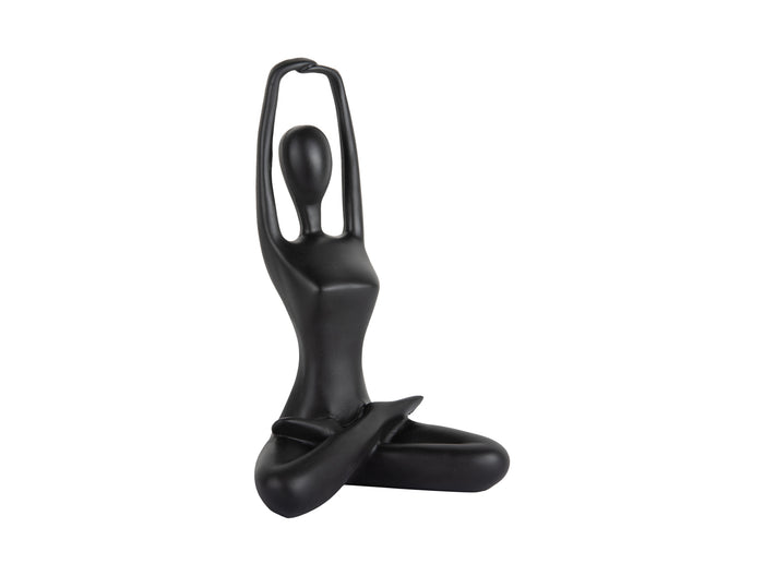 Present Time - Beeld Stretched Lotus - Zwart