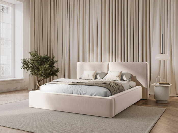 Micadoni Bedframe Jodie met opbergruimte velvet 140 x 200 cm