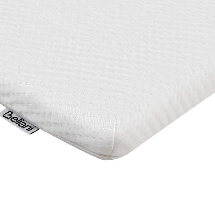 Beliani - GRACIOUS - Matrastopper - Wit - 160 x 200 cm - Latex