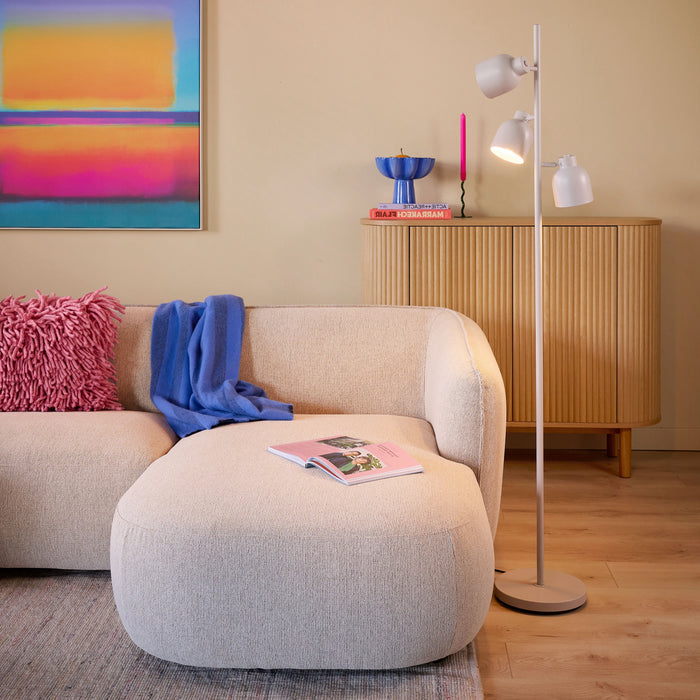 by fonQ Soft Ottomane Bank Links - Naturel Melange