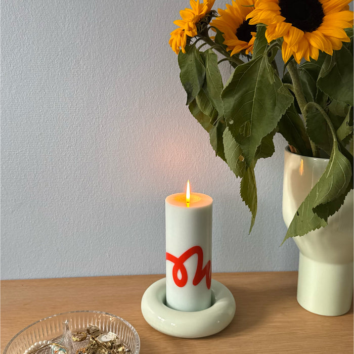 Studio About Pillar Stompkaars - Mint / Red