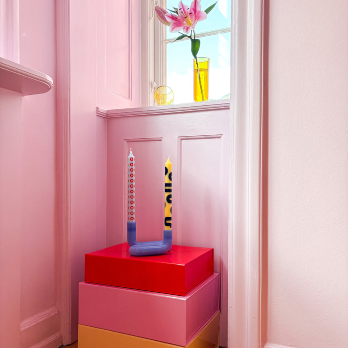 Studio About Wave Kandelaar - Milky Blue