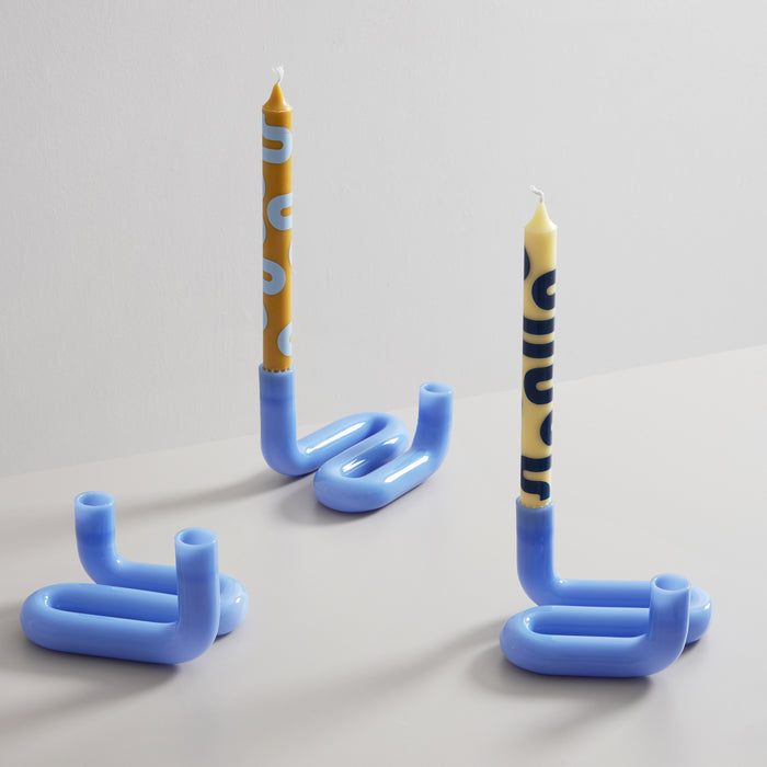 Studio About Wave Kandelaar - Milky Blue