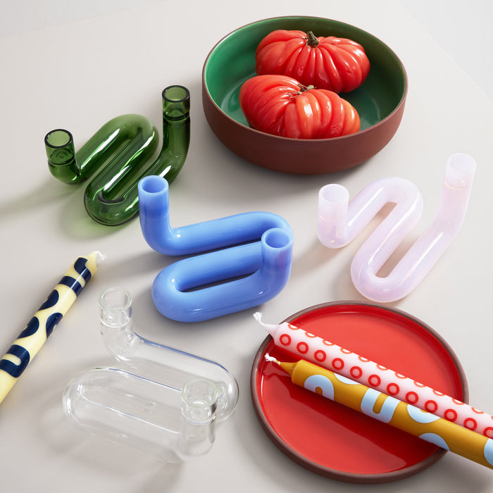 Studio About Wave Kandelaar - Milky Blue