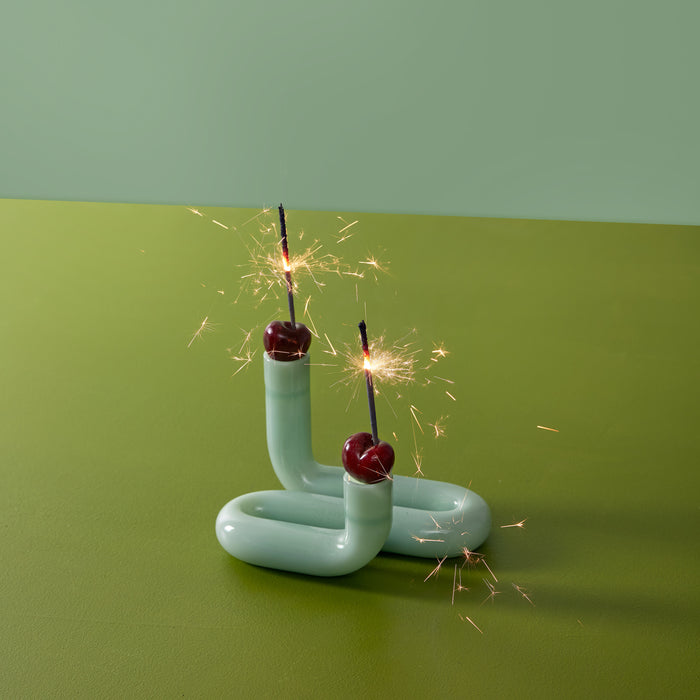 Studio About Wave Kandelaar - Milky Jade