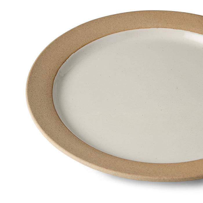 Studio About Clayware Dinerbord Ø 25 cm - Set van 2 - Sand