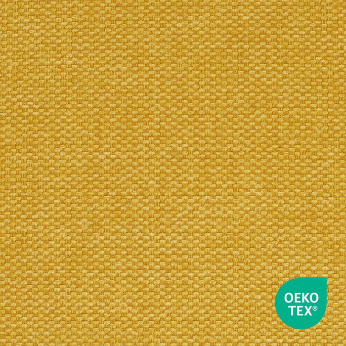 Nolon Nino-Liz Barkruk Zwart - Okergeel Kussen - Zwart Frame - 65 cm