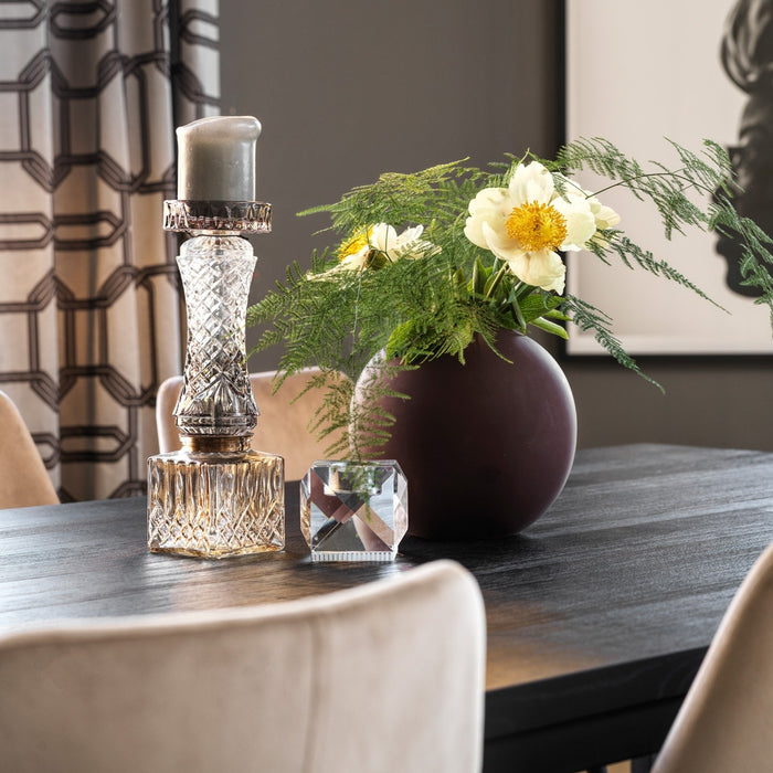 Rowico Home Everett Houten Eettafel 220 x 100 cm - Zwart