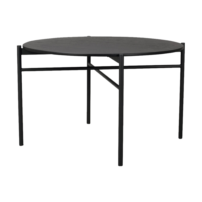 Rowico Home Skye Ronde Houten Eettafel Ø 120 cm - Zwart