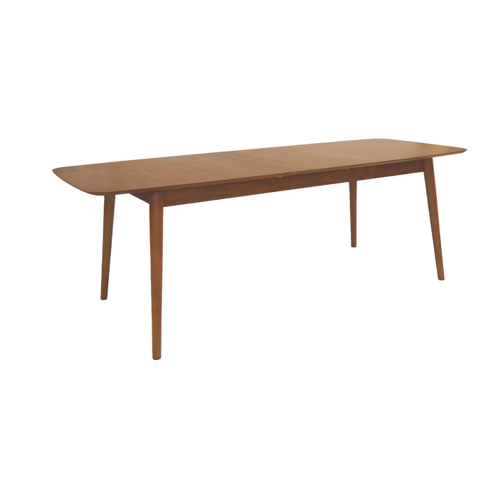Lisomme Victor Uitschuifbare Houten Eettafel 180 x 90 cm - Walnoot