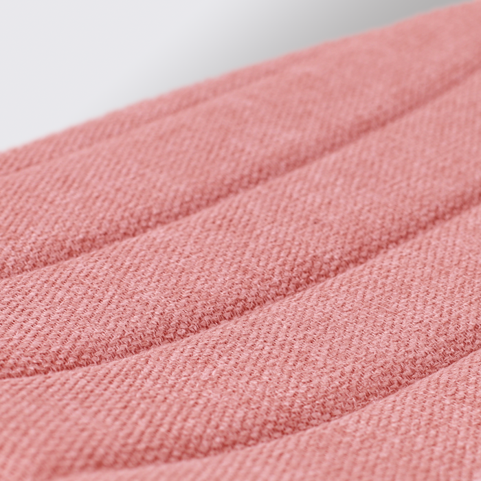 Nolon Nout-Liz Bureaustoel Wit - Terracotta Kussen - Wit Onderstel