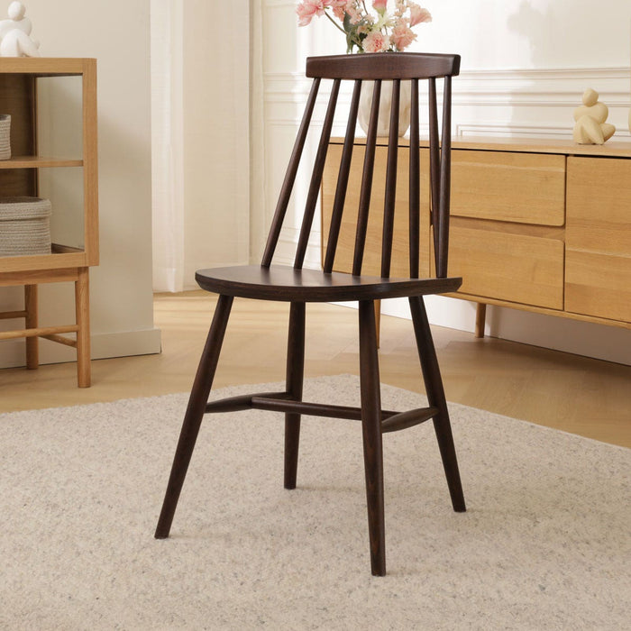 Fameg Filou Houten Spijlenstoel Walnoot