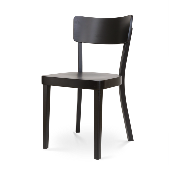 Fameg Fergus Houten Eetkamerstoel Zwart