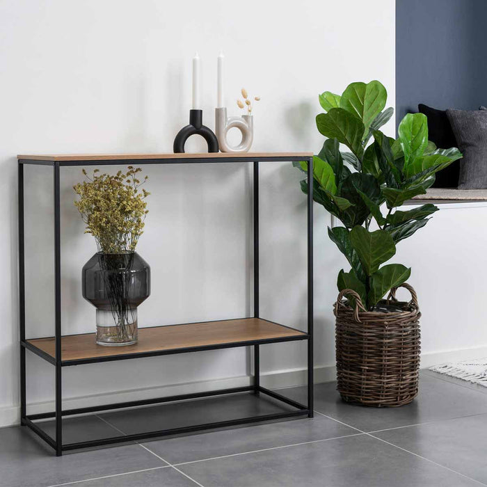 Artichok Annelot glazen vaas zwart - Ø 19,5 cm