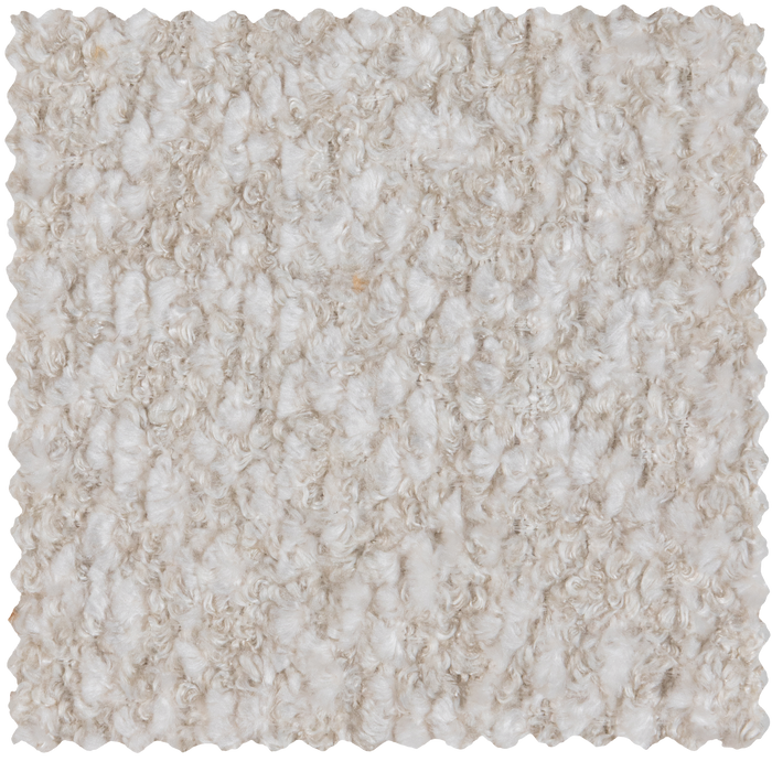 WOOOD Mojo Poef - Wollig - Ecru - 45x84x64