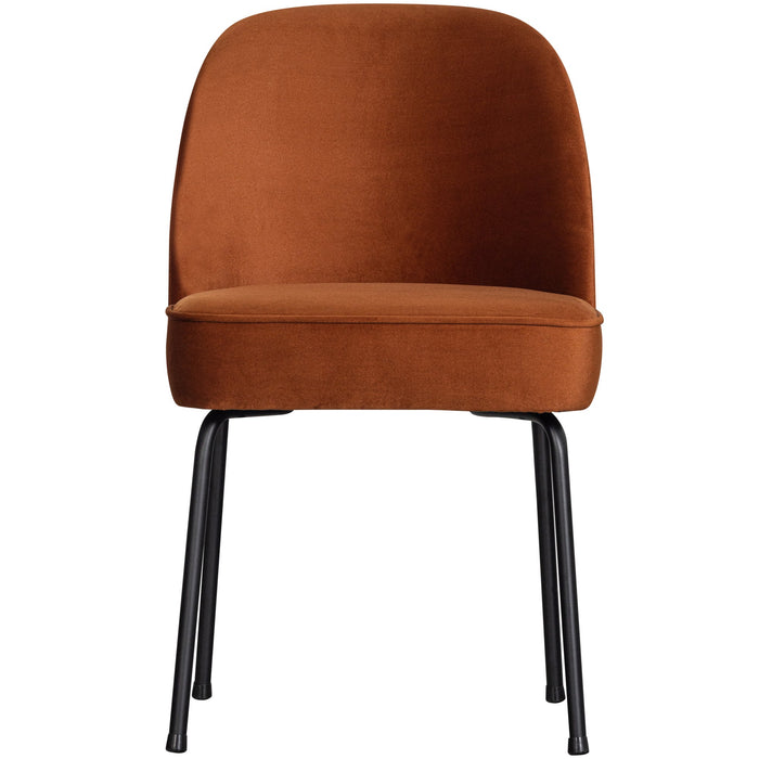 WOOOD Vogue Eetkamerstoelen - Fluweel - Roest - Set van 6