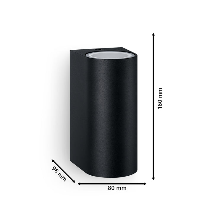 Philips Nightingale Wandlamp Buiten - Incl. Philips LED Lamp GU10 50W