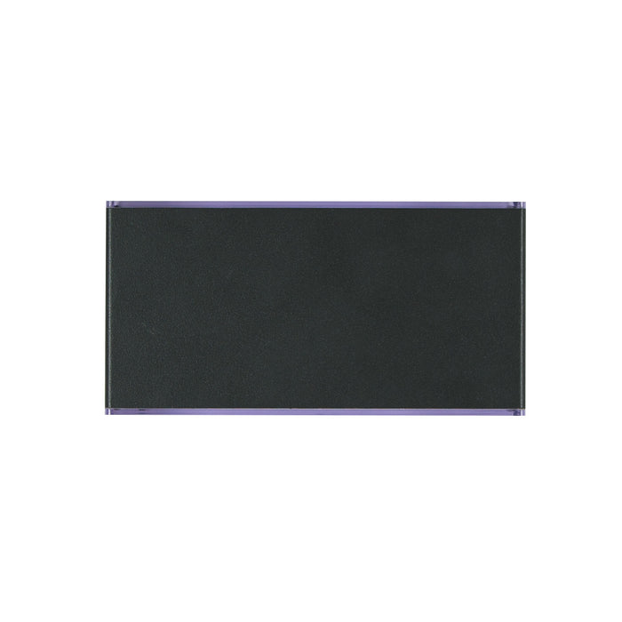 KS Verlichting 2x LED Solar Up en Down Muurlamp antraciet