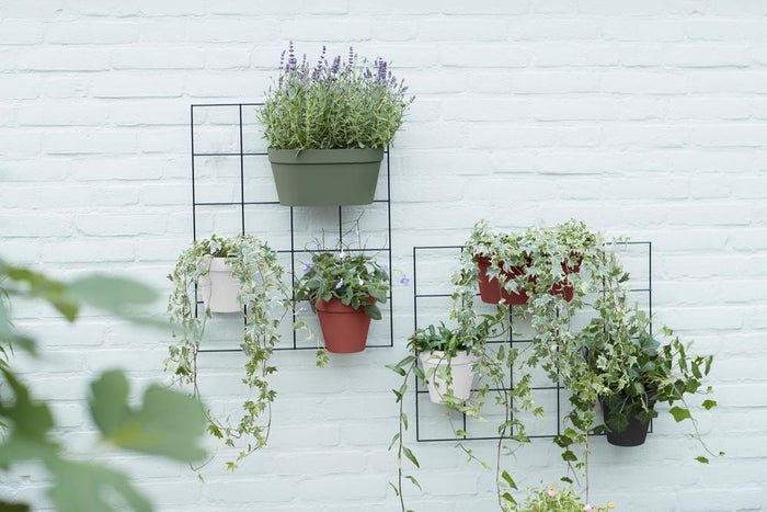 elho Loft Urban Green Wall Duo 28 - Pistachegroen (Groen) - L 28 x B