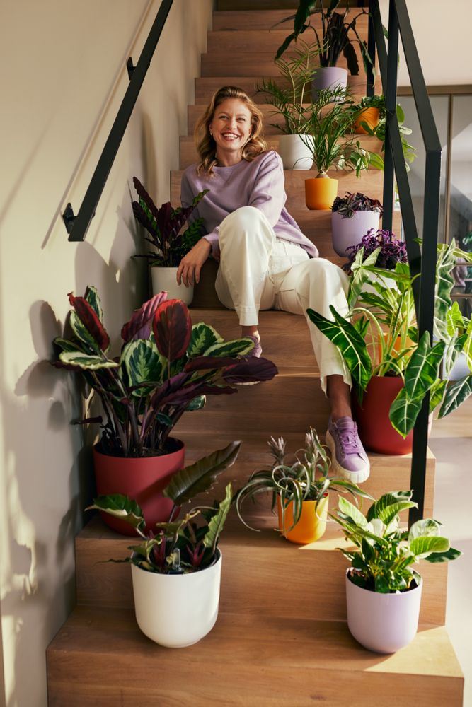 elho Jazz Rond 16 - Amber geel (Geel) - Ø 17 x H 15 cm - Ideaal voor