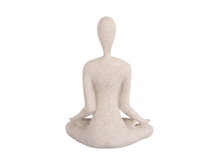 Present Time - Beeld Open Lotus - Lichtgrijze