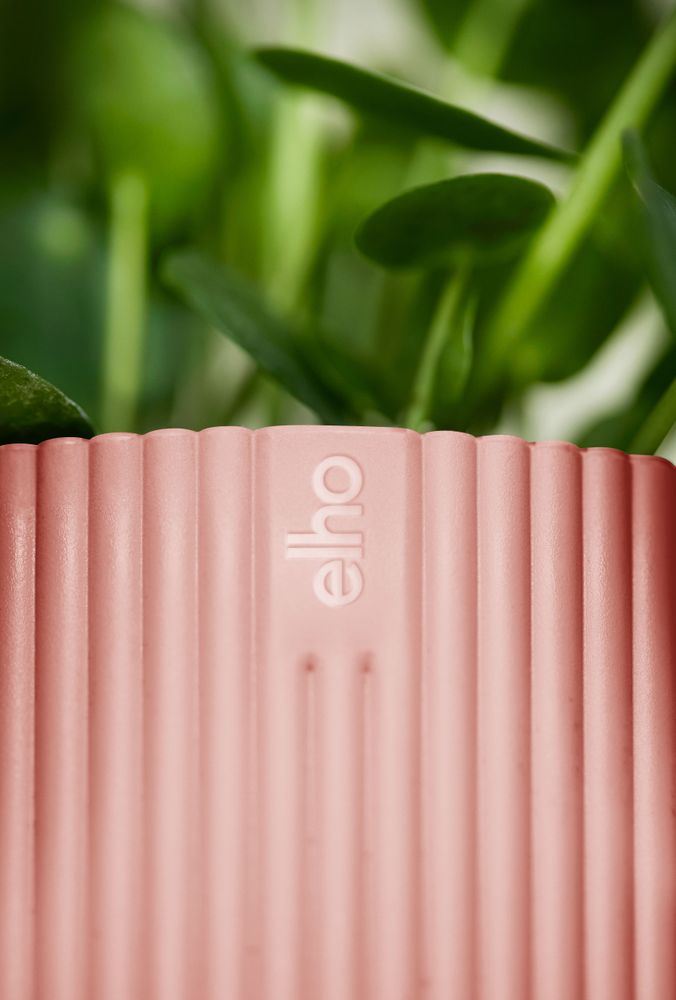 elho Vibes Fold Rond 14 - Delicaat roze (Roze) - Ø 14 x H 13 cm -