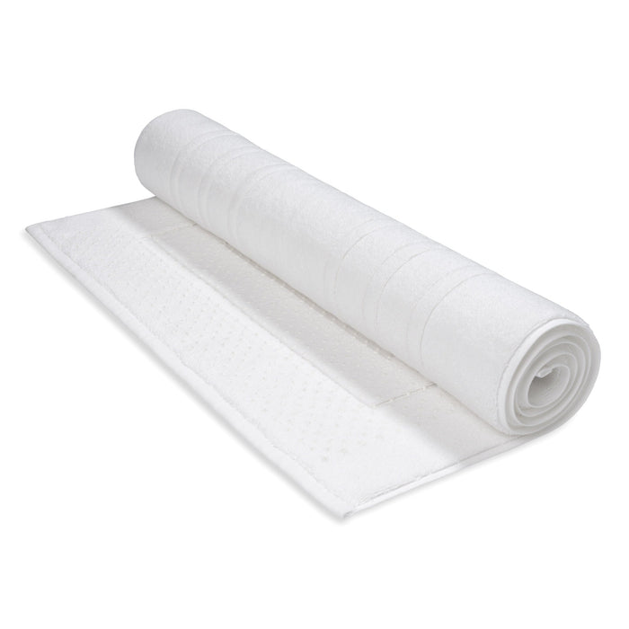 Houston Badmat White | 60 x 60 cm | Wit | Katoen