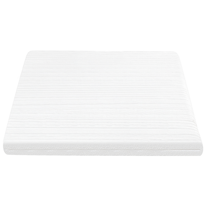 Beliani - DAZZEL - Matrastopper - Wit - 90 x 200 cm - Traagschuim