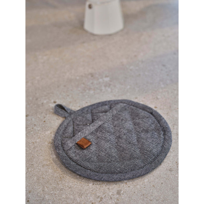 Cosy & Trendy Pannenlap Stoff Black Chambray