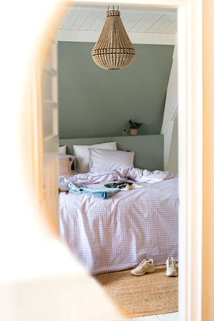 Dindi Home - Dekbedovertrek Daisy Dreams - 200x220 - Lila
