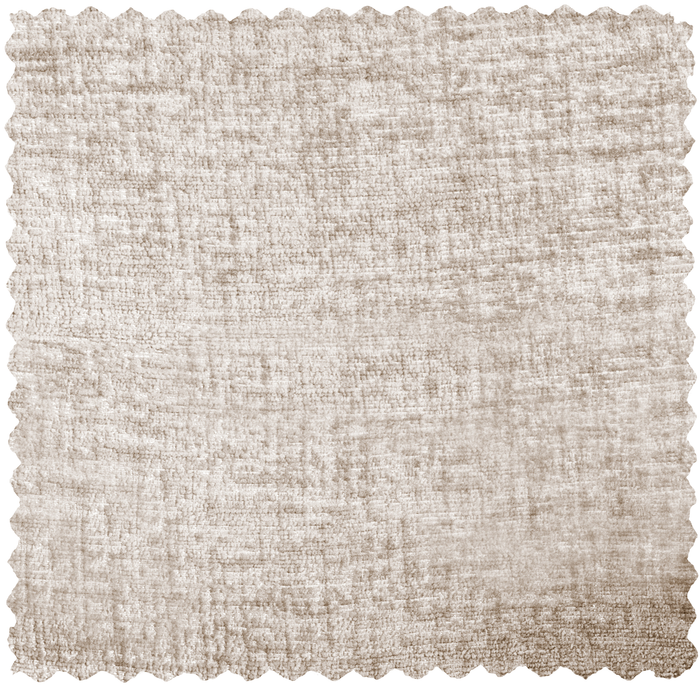 WOOOD Kam Eetkamerstoelen - Polyester - Off White - Set van 6