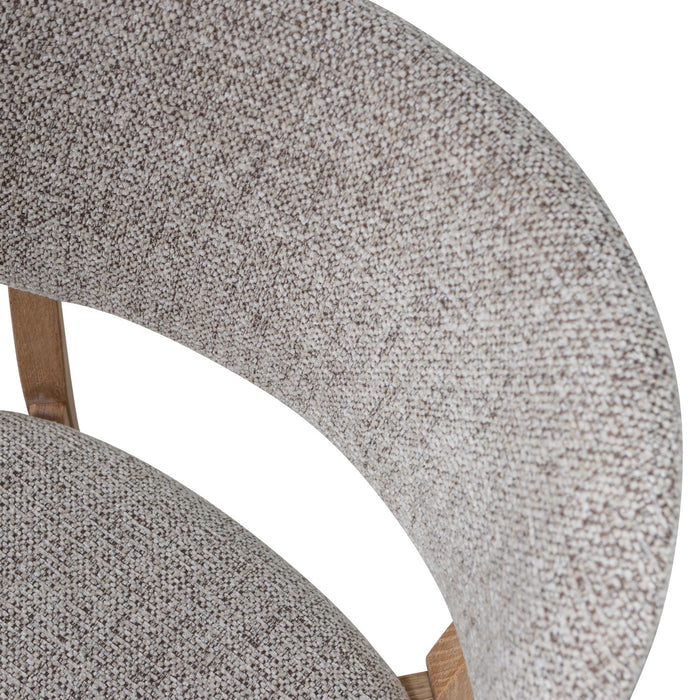 WOOOD Udar Eetkamerstoelen Houten Frame - Naturel - Set van 6