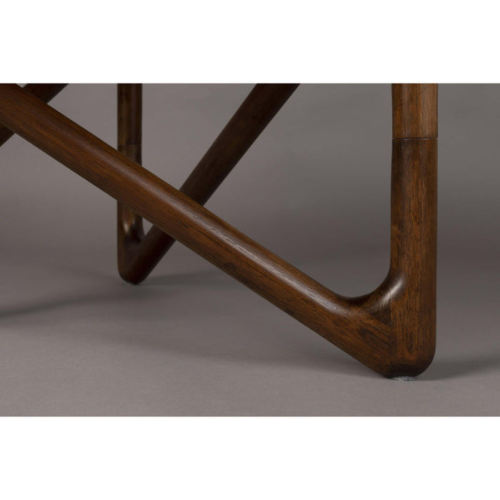 Dutchbone Naia Salontafel Rond 80 cm Hout Bruin