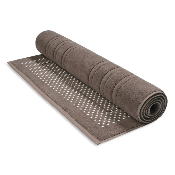 Houston Badmat Espresso | 60 x 60 cm | Bruin | Katoen