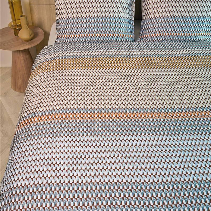 Kardol Rhythm Dekbedovertrek - 140x200|220 - Naturel