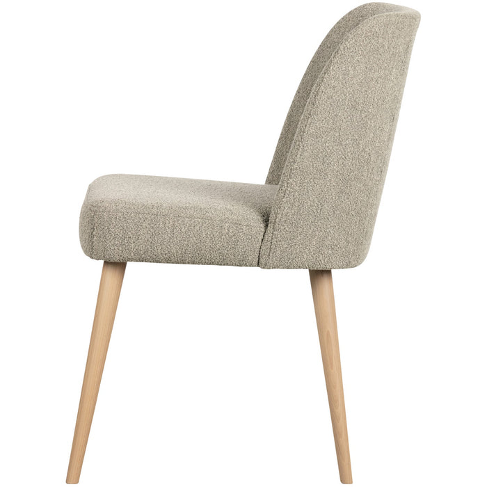 vtwonen Force Eetkamerstoelen - Naturel - Grijs - Set van 6