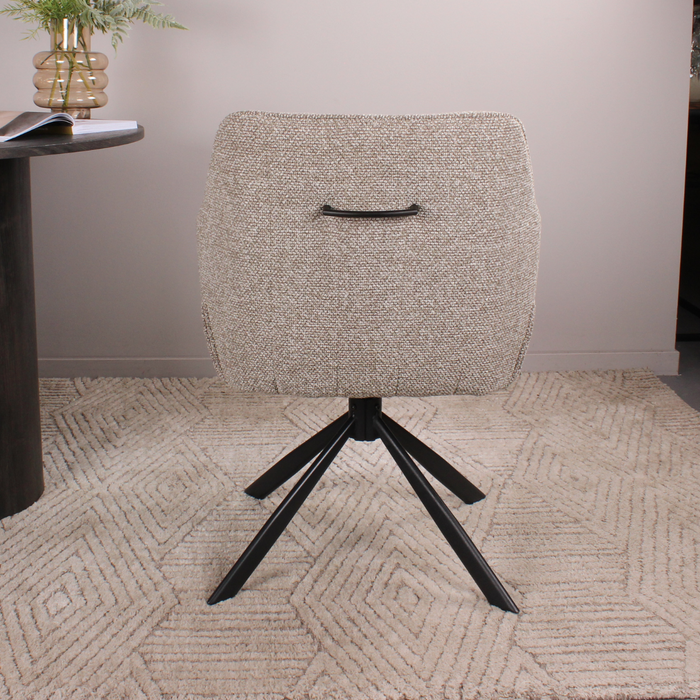 DS4U Seff armstoel terugdraai - coffee