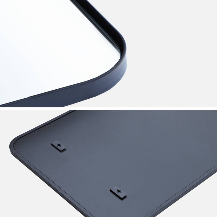 sweeek - Rechthoekige spiegel staal