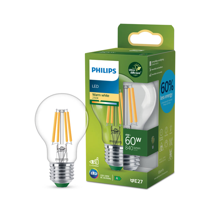 Philips Alzor Wandlamp - Incl. Philips Ultra Efficient LED Lamp E27