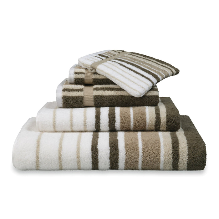 Ontario Badtextiel Salie | 90 x 195 cm | Groen | Katoen