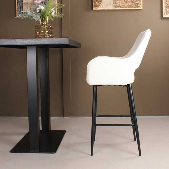 DS4U Lenon barkruk boucle 2.0 - 65 cm - ivoor