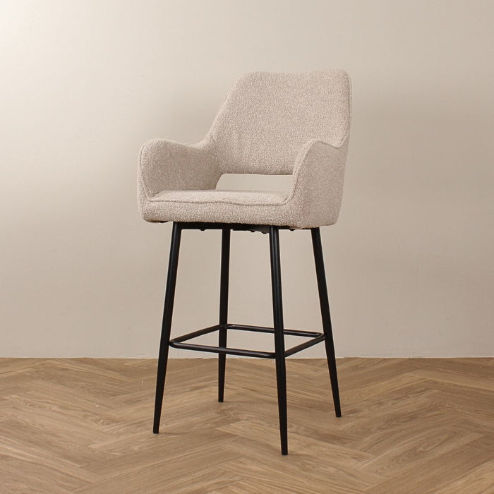 DS4U Lenon barkruk boucle 2.0 - 65 cm - beige