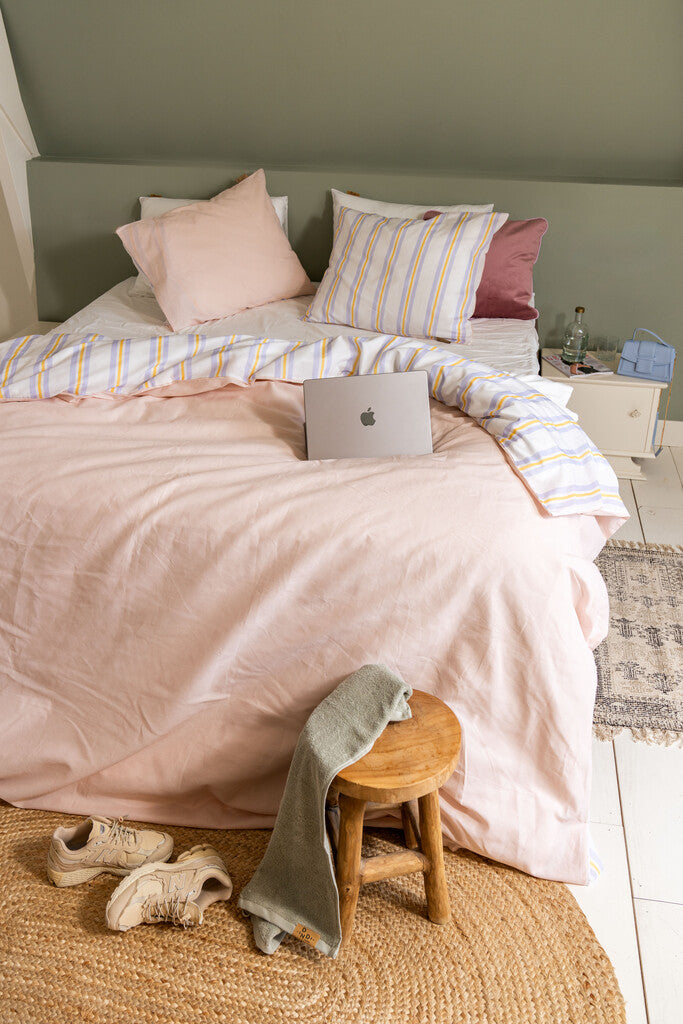 Dindi Home - Dekbedovertrek Bright Blush - 200x220 - Roze
