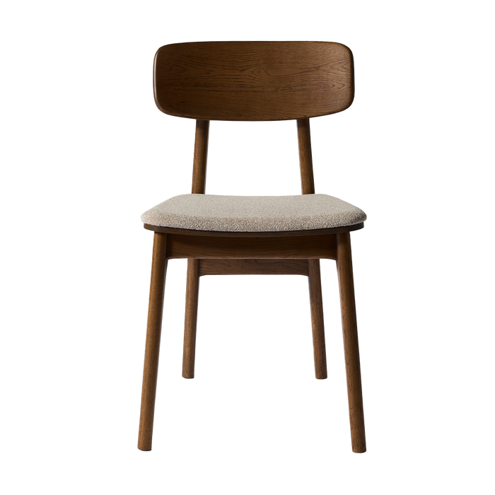 Olivine Nowi Houten Eetkamerstoel Gerookt Eiken