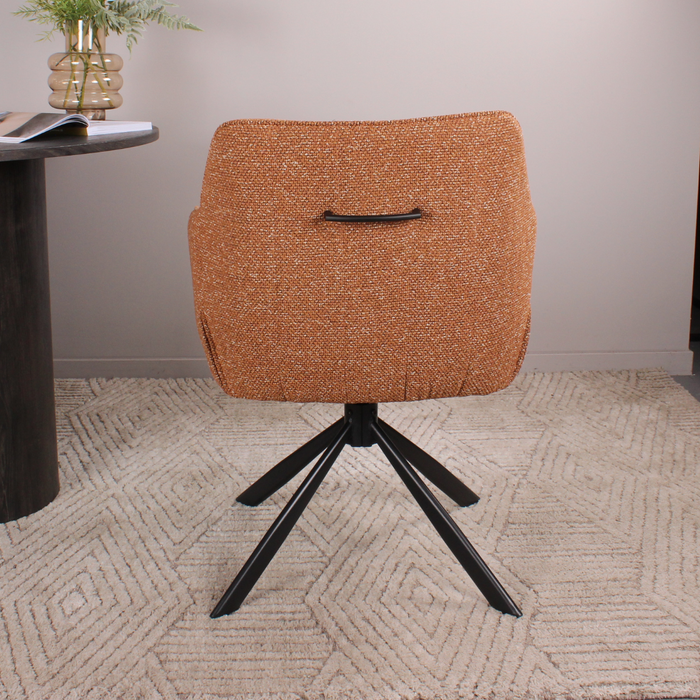 DS4U Seff armstoel terugdraai - roestbruin