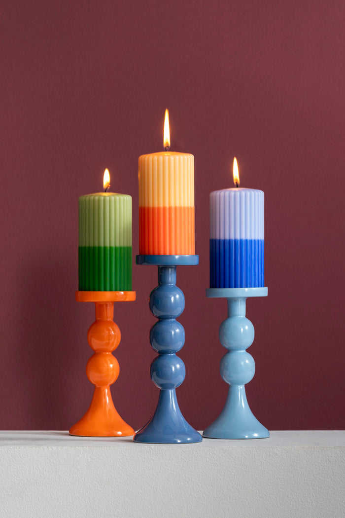 Present Time - Kandelaar Funky Medium - Zachtblauw